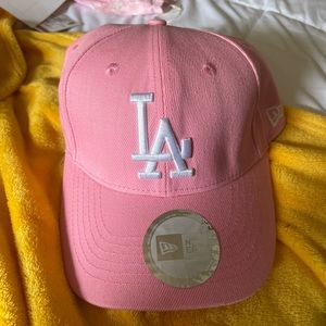 Pink LA Los Angeles Dodgers Major League Baseball hat
